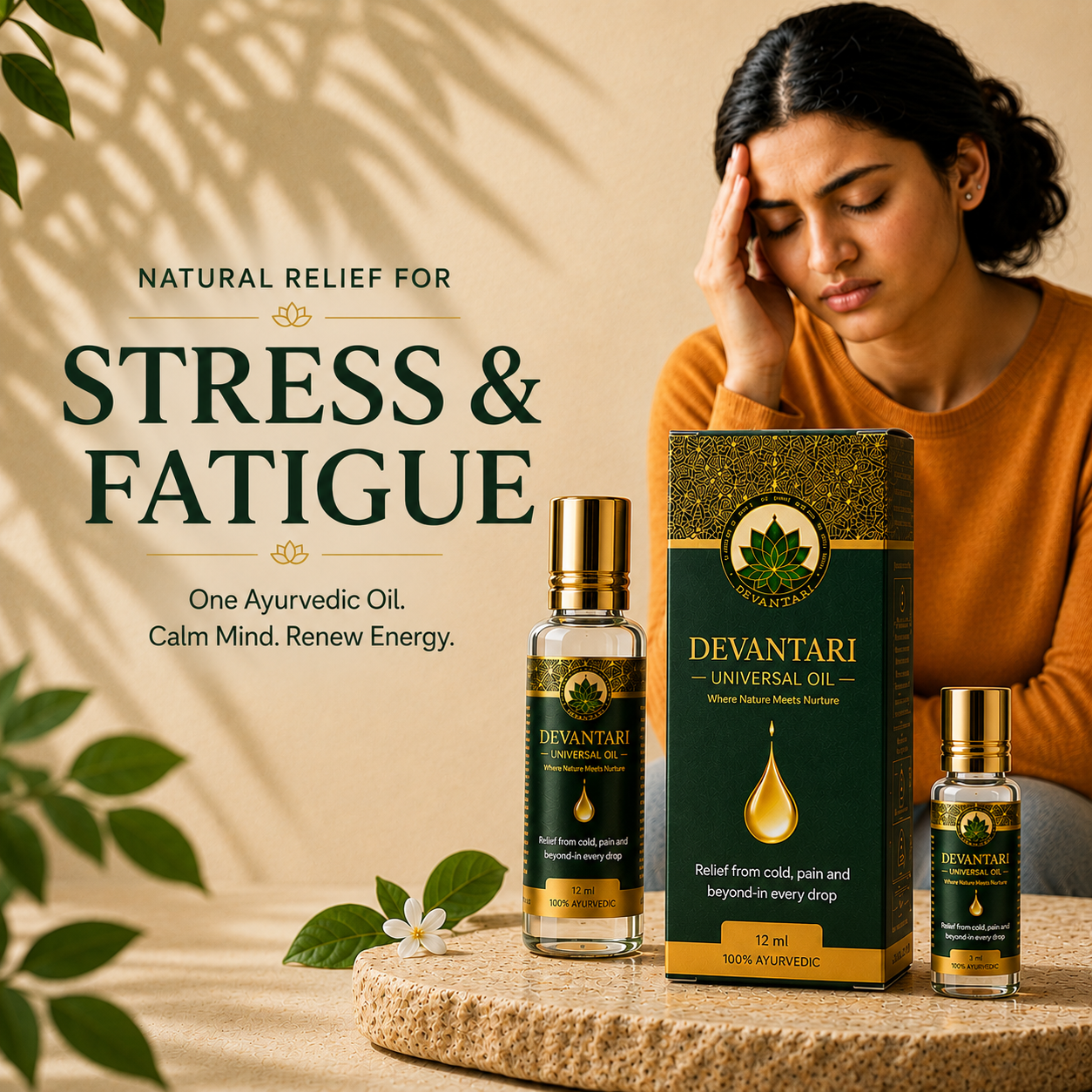 Stress & Fatigue Relief Oil