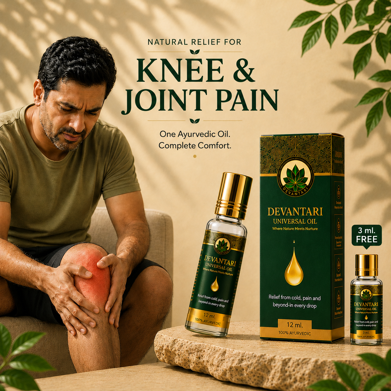Joint & Knee Pain Universal Oil