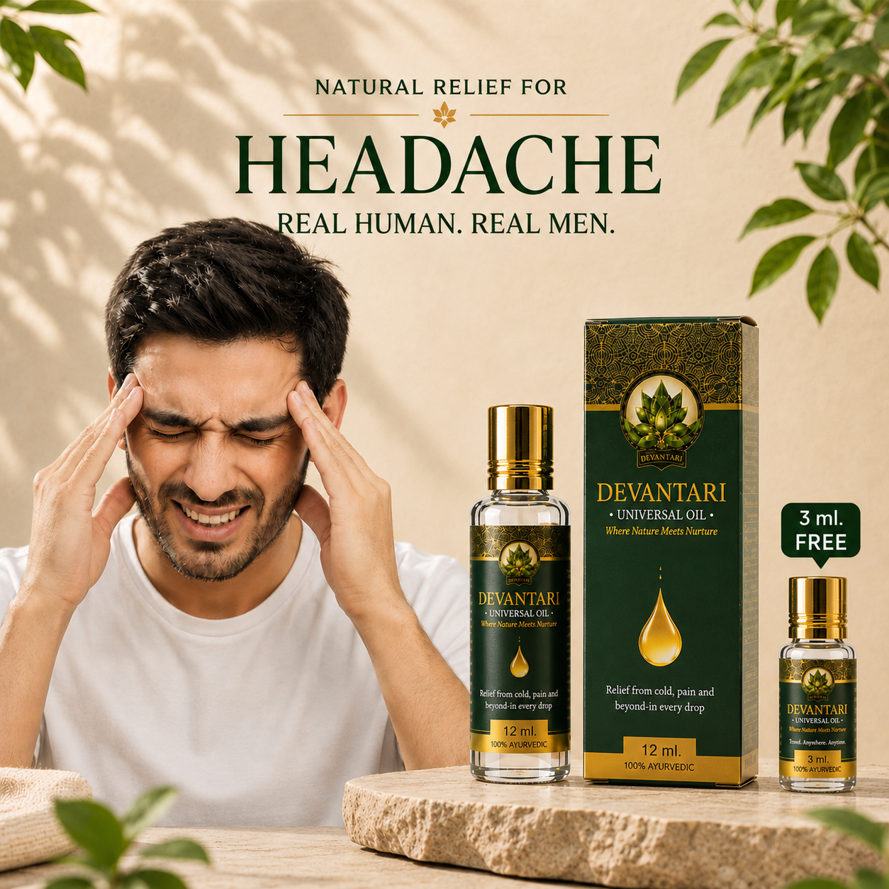 Headache Universal Oil
