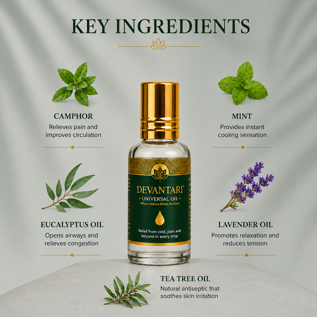 Cold & Blocked Nose Relief Universal Oil