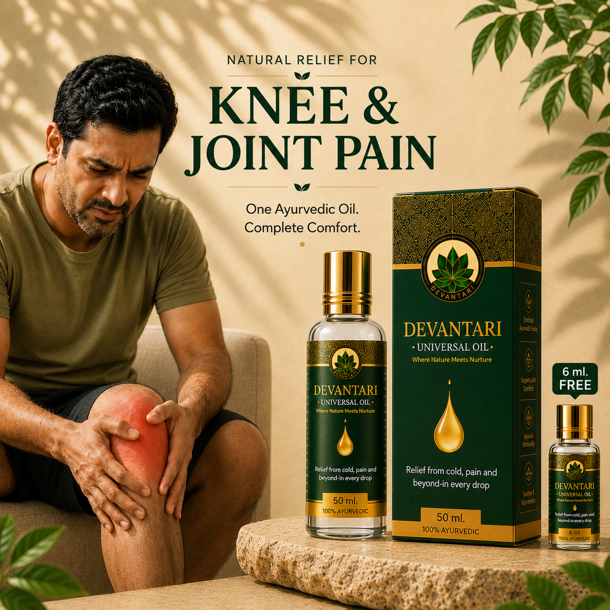 Joint & Knee Pain Universal Oil
