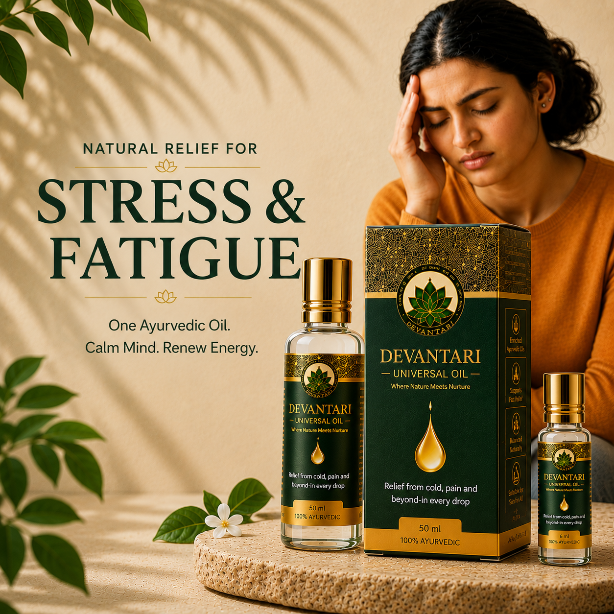 Stress & Fatigue Relief Oil