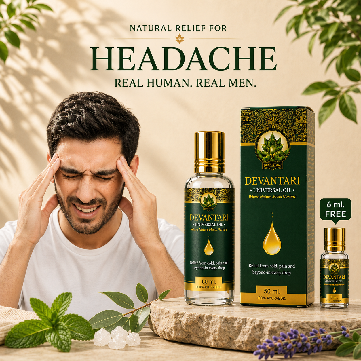 Headache Universal Oil