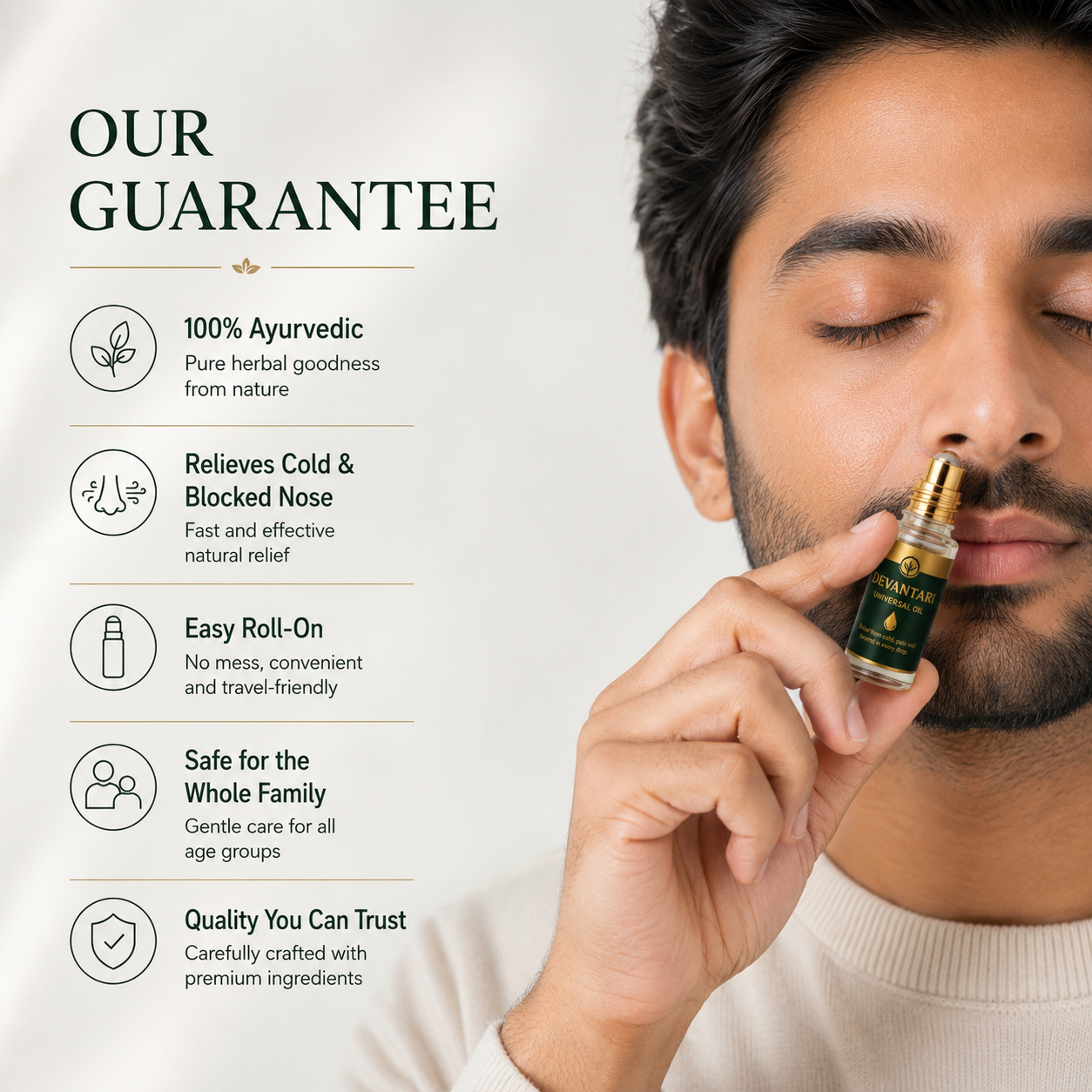 Cold & Blocked Nose Relief Universal Oil