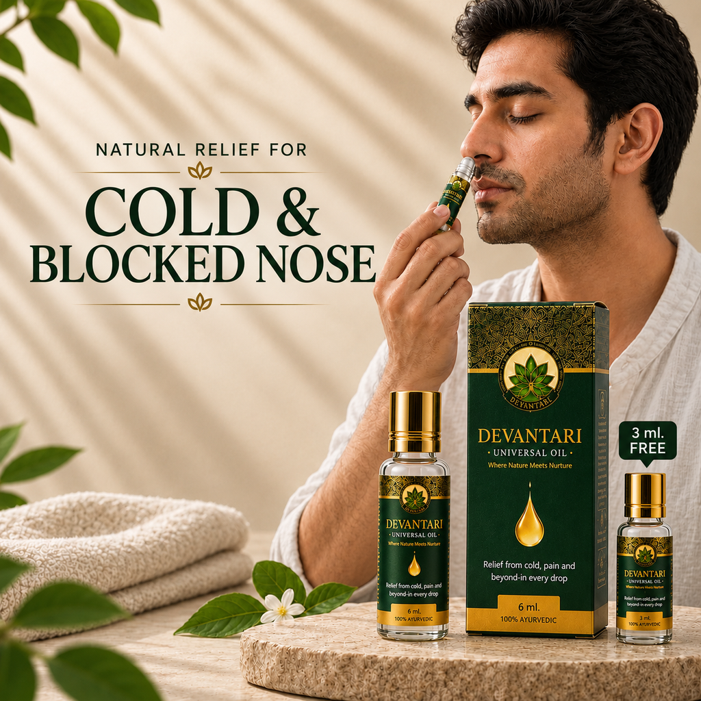 Cold & Blocked Nose Relief Universal Oil